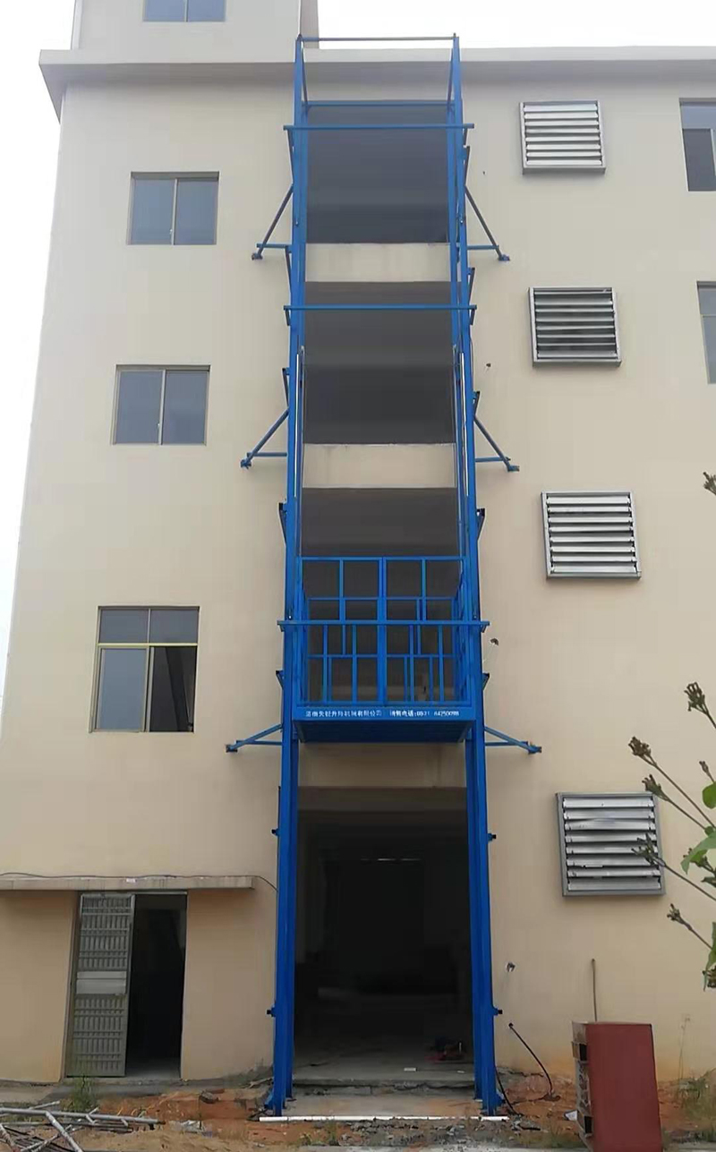 中卫室外导轨式升降平台